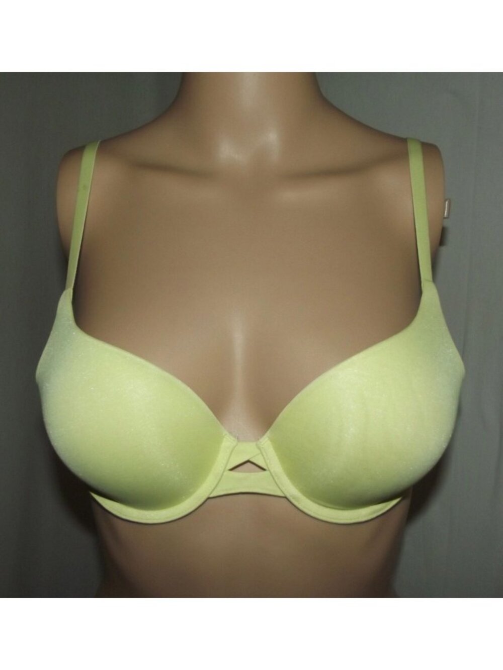 Victoria's Secret Bra Womens 34B Citron Perfect Shape t-shirt push up